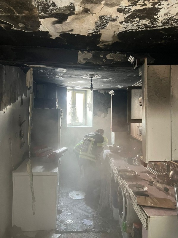 Erzurum'da mutfak tüpü patladı: 2'si ağır 4 yaralı