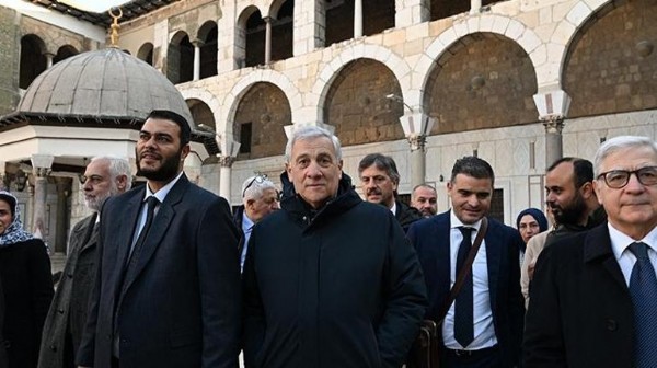 İtalya Dışişleri Bakanı Antonio Tajani, Suriye’yi ziyaret etti