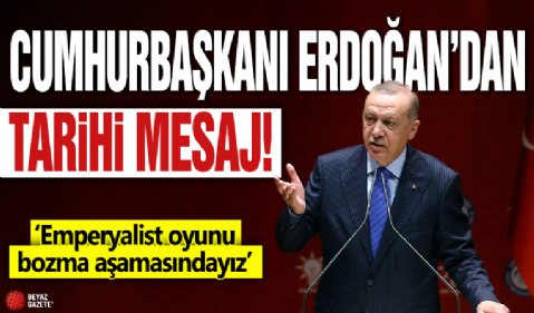 Cumhurbaşkanı Erdoğan AK Parti Diyarbakır 8. Olağan İl Kongresi'nde konuşuyor