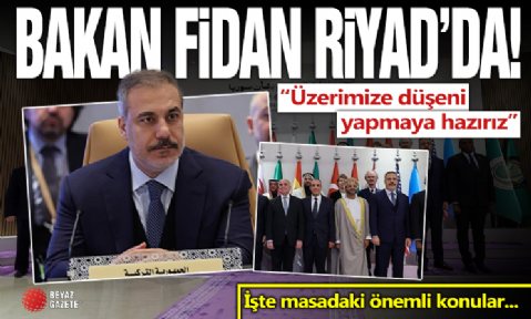 Hakan Fidan, Riyad'da Suriye toplantısına katıldı