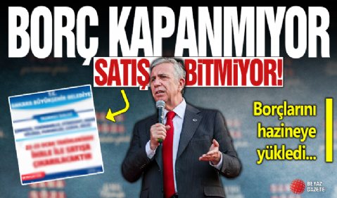 Borç kapanmıyor, satış bitmiyor!