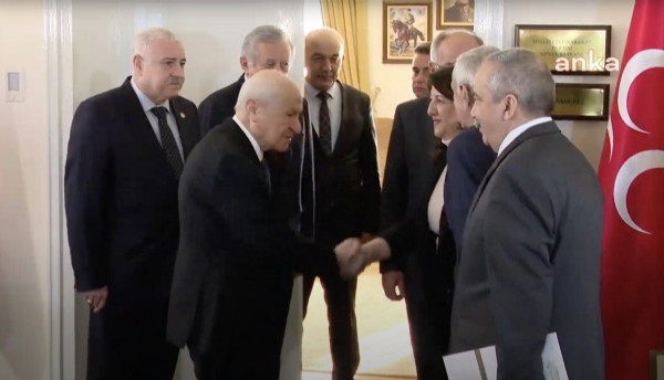 Devlet Bahçeli, İmralı ziyaretinden sonra DEM Parti heyetini kabul etti