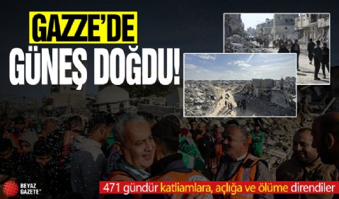 471 gündür katliamlara, açlığa ve ölüme direndiler! Gazze’de güneş yeniden doğdu: Soykırımcı İsrail ordusu çekiliyor