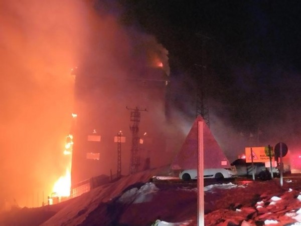 Kartalkaya'da otel yangını! Çok sayıda ölü ve yaralı var