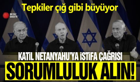 İsrail'de kabine dağılıyor: Muhalefetten Binyamin Netanyahu'ya istifa çağrısı