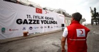 Türkiye, Gazze’ye yardım oldu yağdı Haberi