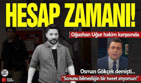 Osman Gökçek demişti! Oğuzhan Uğur'a hapis cezası...