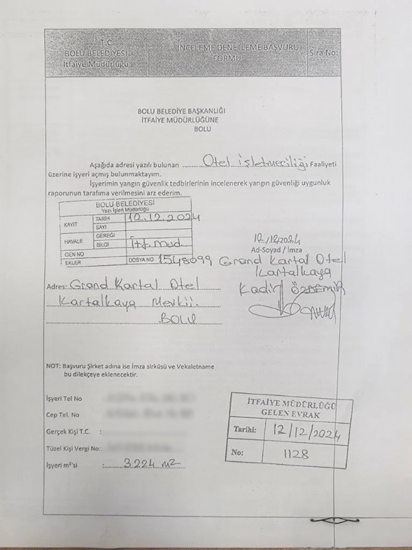 CHP'li Bolu Belediyesi ile Grand Kartal Otel'in rapor oyunu! Skandalı ifşa eden belgeler ortaya çıktı