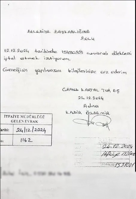 CHP'li Bolu Belediyesi ile Grand Kartal Otel'in rapor oyunu! Skandalı ifşa eden belgeler ortaya çıktı