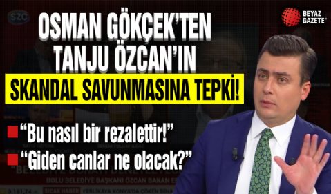 Osman Gökçek'ten Tanju Özcan'ın skandal savunmasına tepki!