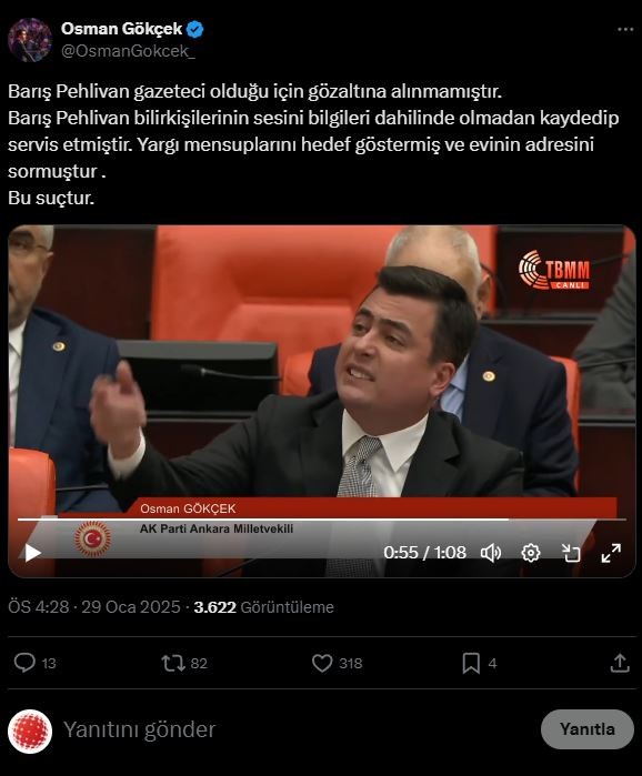 Barış Pehlivan suç işlemiştir!