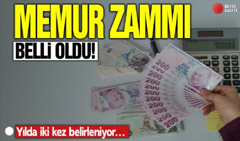 2025 Ocak memur zam oranı belli oldu