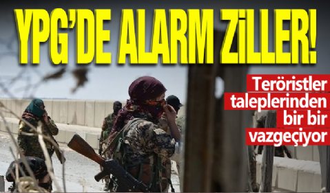 YPG’de alarm zilleri! Teröristler taleplerinden bir bir vazgeçiyor