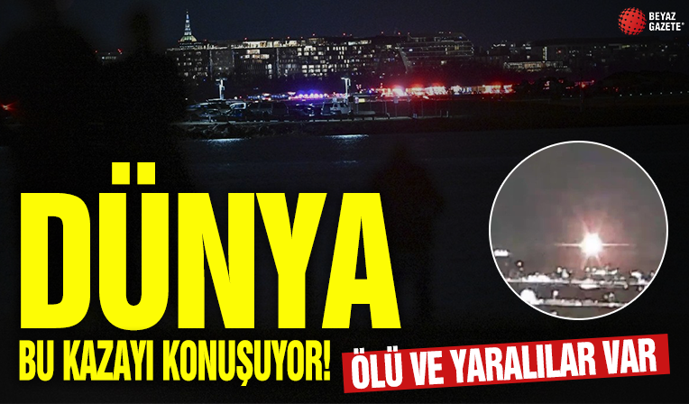ABD'de yolcu uçağı ile helikopter çarpışarak düştü