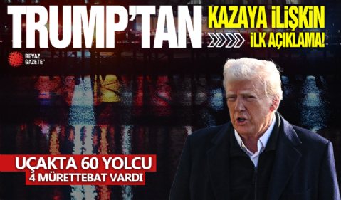 Donald Trump'tan uçak kazası sonrası ilk açıklama: Önlenebilirdi, iyi değil