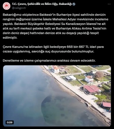 Bakanlık acımadı! Balıkesir Belediyesi'ne ceza