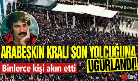 Ünlü sanatçı Ferdi Tayfur'a son görev! Hayranları yağmur altında sanatçının şarkılarını söyledi