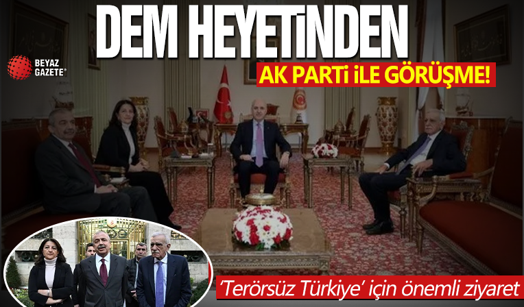 AK Parti'den DEM heyeti ile görüşme sonrası ilk açıklama
