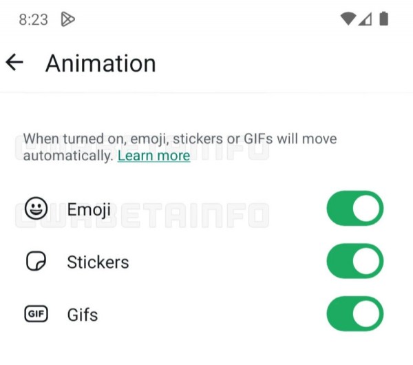 WhatsApp'a yeni özellik: Animasyonlar devre dışı kalacak