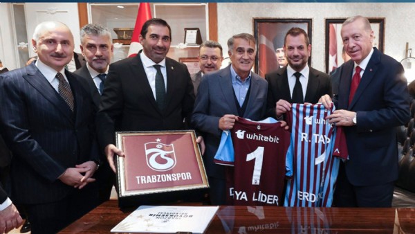 Trabzonspor'dan Cumhurbaşkanı Erdoğan'a teşekkür
