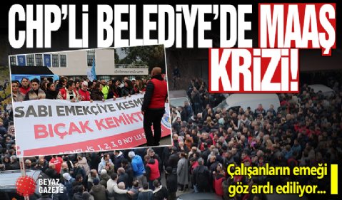 İzmir Büyükşehir Belediyesi’nde maaş krizi: İşçiler eylem yaptı