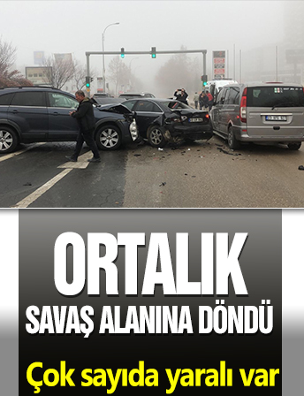 Ortalık savaş alanına döndü! Çok sayıda yaralı var