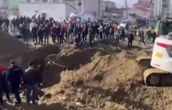 Ankara'da göçük: 1 can kaybı