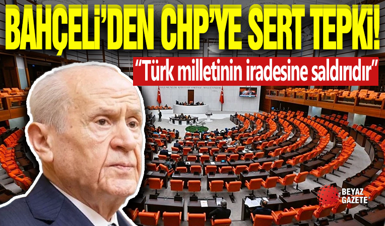 Devlet Bahçeli'den Sert Tepki!