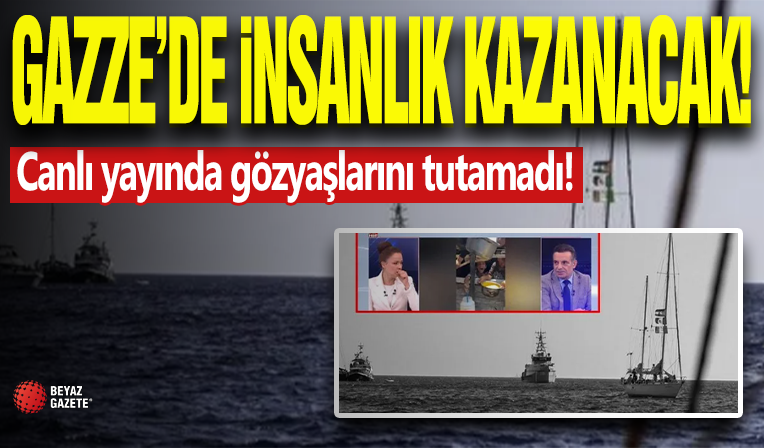 Gazze'de İnsanlık Kazanacak! Canlı Yayında Duygusal Anlar...
