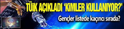 TÜİK Açıkladı ' Yapay Zekayı En Fazla Kim Kullandı ? '