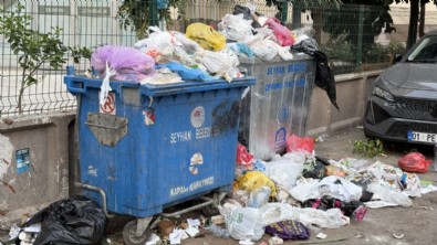 CHP'li belediyede çöp krizi! Adana sokakları pisliğe teslim oldu