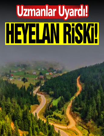 Doğu Karadeniz İçin Heyelan Uyarısı!