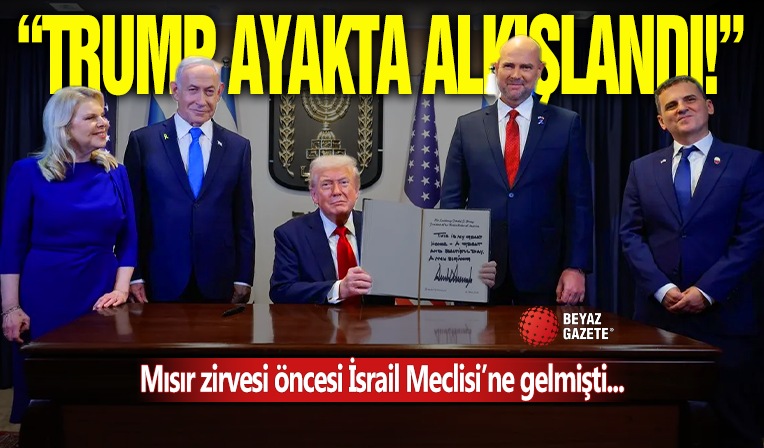 İsrail Meclisi'nde Ayakta Alkışlandı!