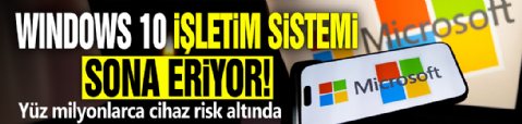 Windows 10 işletim sistemi sona eriyor! Yüz milyonlarca cihaz risk altında