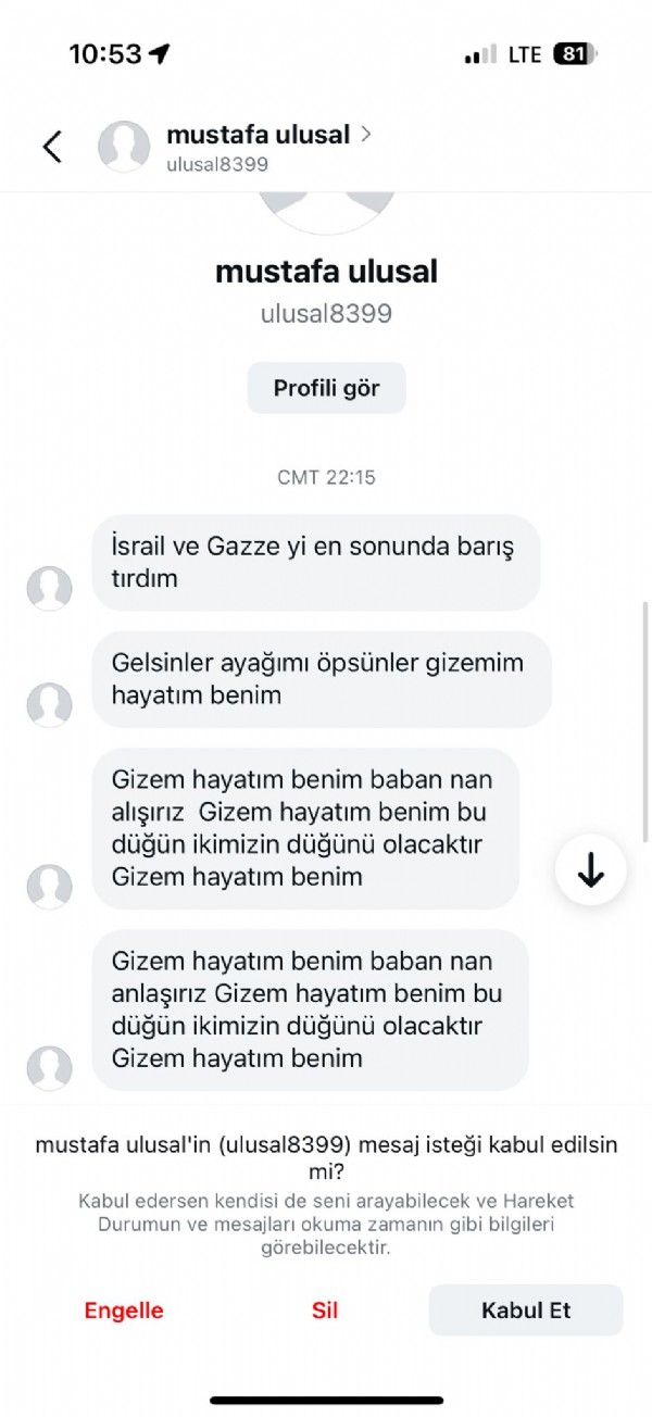 Genç gazeteciye sosyal medyadan taciz skandalı! Mesaj yağmuruna tuttu