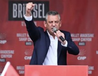 AVRUPA - Özgür Özel'in Brüksel Mitinginde Hüsran!