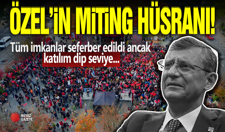 Özgür Özel'in Brüksel Mitinginde Hüsran!