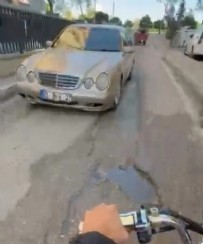 Hem Suçlu Hem Güçlü! Trafik Kurallarını Hiçe Saydı... Haberi