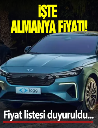 O Arabanın Almanya Fiyatı Belli Oldu!