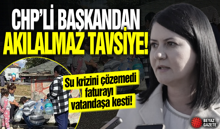 Su krizini çözemedi, faturayı vatandaşa kesti! Edirne Belediye Başkanı Gencan'dan akılalmaz öneri