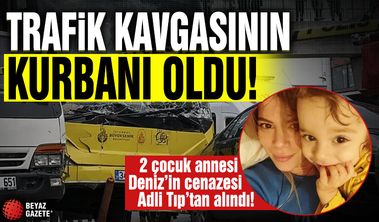 Çekmeköy'de İETT otobüsü durağa dalmıştı! Trafik kavgasının kurbanı olan anne son yolcuğuna uğurlanıyor