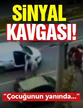 Trafikte 'Sinyal' Kavgası!