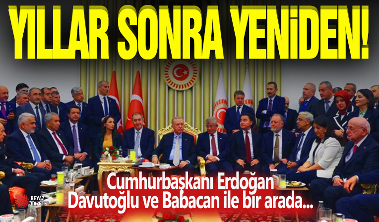 Cumhurbaşkanı Erdoğan İle Yıllar Sonra Yeniden!