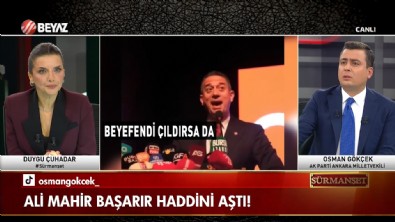 AK Parti Ankara Milletvekili Osman Gökçek'ten Ali Mahir Başarır'a sert sözler! 'Senin tasman kimin elinde belli değil!'