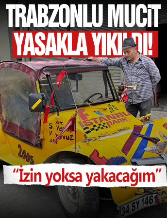 Trabzonlu Vatandaşın El Yapımı “Zigana” Otomobili Trafikten Men Edildi