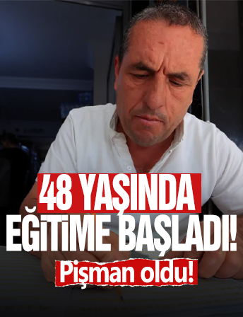 48 Yaşında Okula Başladı!