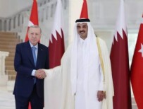  CUMHURBAŞKANI ERDOĞAN - Cumhurbaşkanı Erdoğan Katar'da: Şeyh Temim ile Görüştü