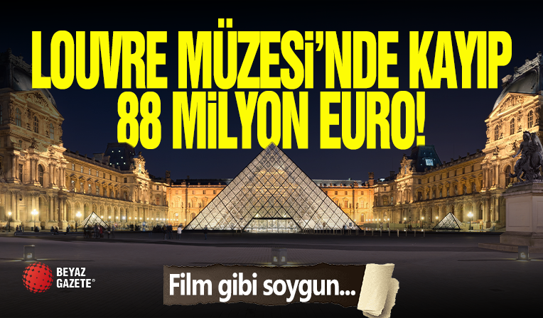 Louvre Müzesi'nde 88 Milyon Euroluk Soygun: 7 Dakikada 9 Eser Çalındı