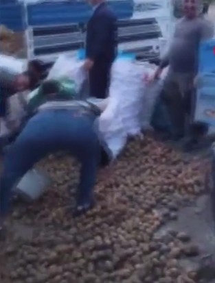 Patatesleri Ücretsiz Dağıttı!