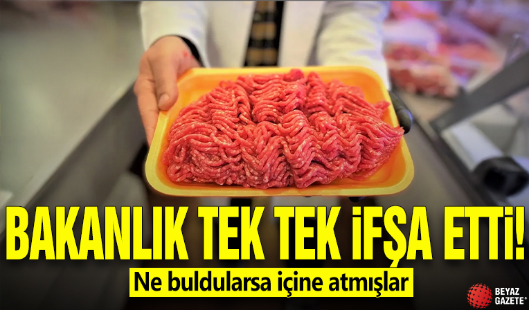 Bakanlık tek tek ifşa etti! Ne buldularsa içine atmışlar